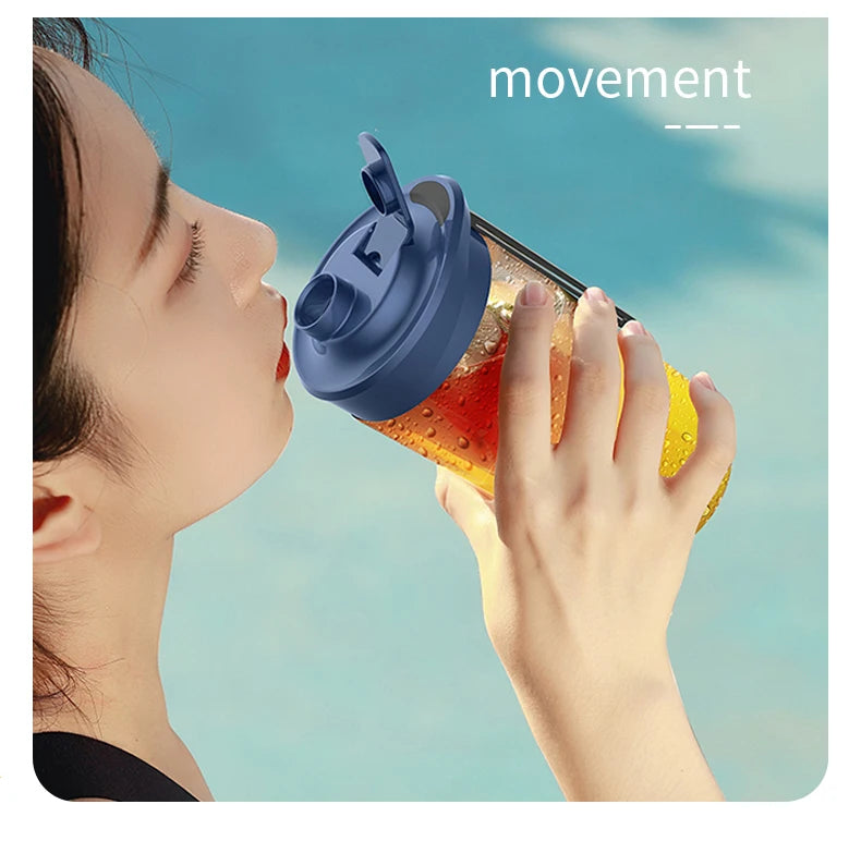 Portable Juicer Cup – USB Rechargeable 6-Blade Smoothie Blender Bottle