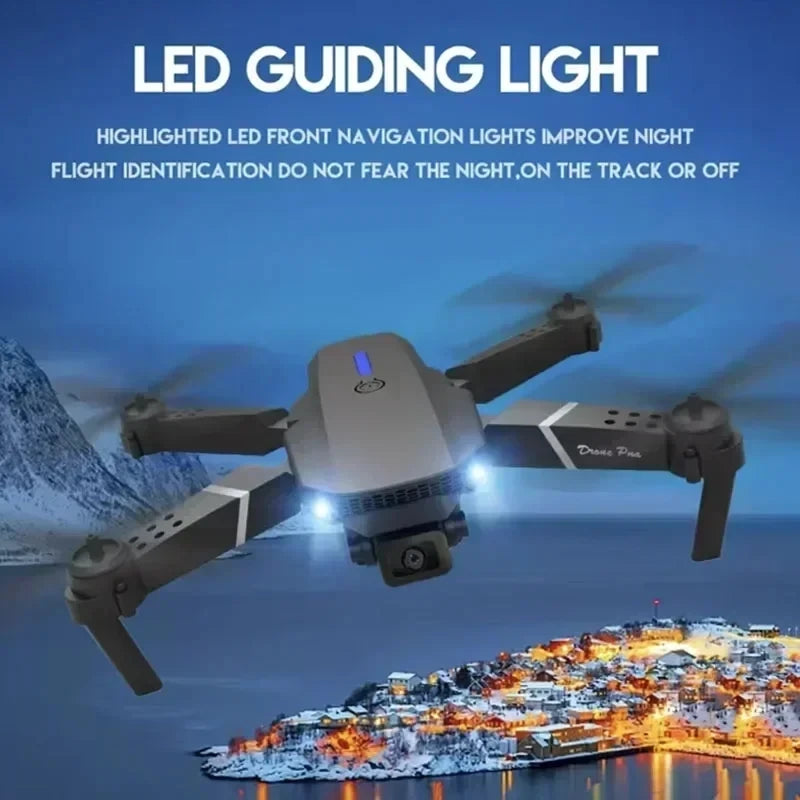 🚁 Professional E88 Drone – 4K Wide-Angle Camera | Foldable RC FPV Quadrotor