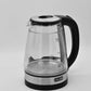 1.8L Electric Kettle Stainless Steel Double Layer Glass Health Preserving Pot Electric Water Heater with Blue Led Light Kitchen