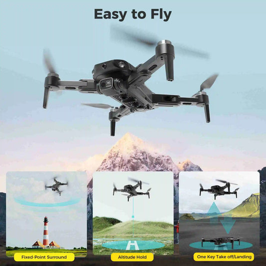 RC GPS Drone with Brushless Motor & 2 Batteries