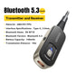 Essager 2-in-1 Bluetooth 5.1 Audio Adapter