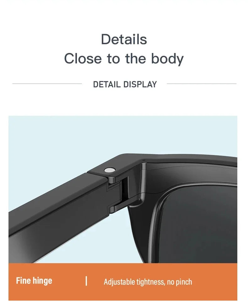Smart Bluetooth 5.3 Sunglasses with Headphones