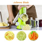 Manual Vegetable Cutter & Slicer with 3 Drums