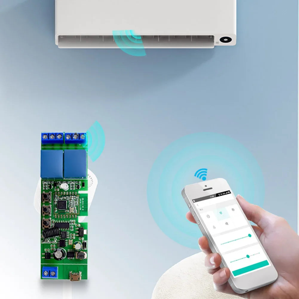 2CH WiFi/Zigbee Relay Switch Module