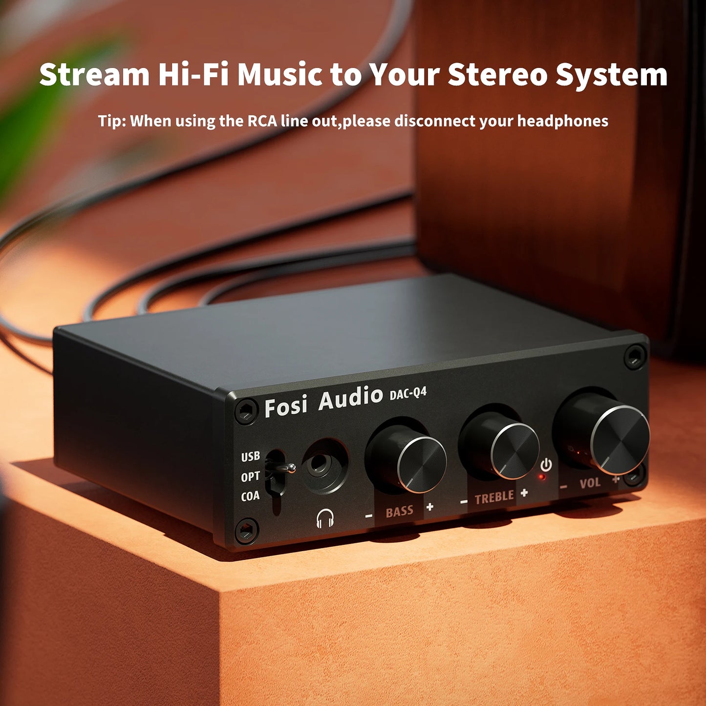 Fosi Mini USB DAC & Headphone Amp