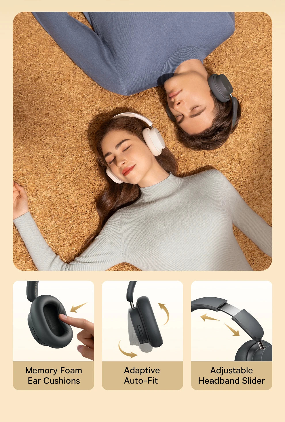 Baseus Bowie D05 Wireless Over-Ear Headphones