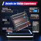 8-Channel Bluetooth Audio Mixer Console