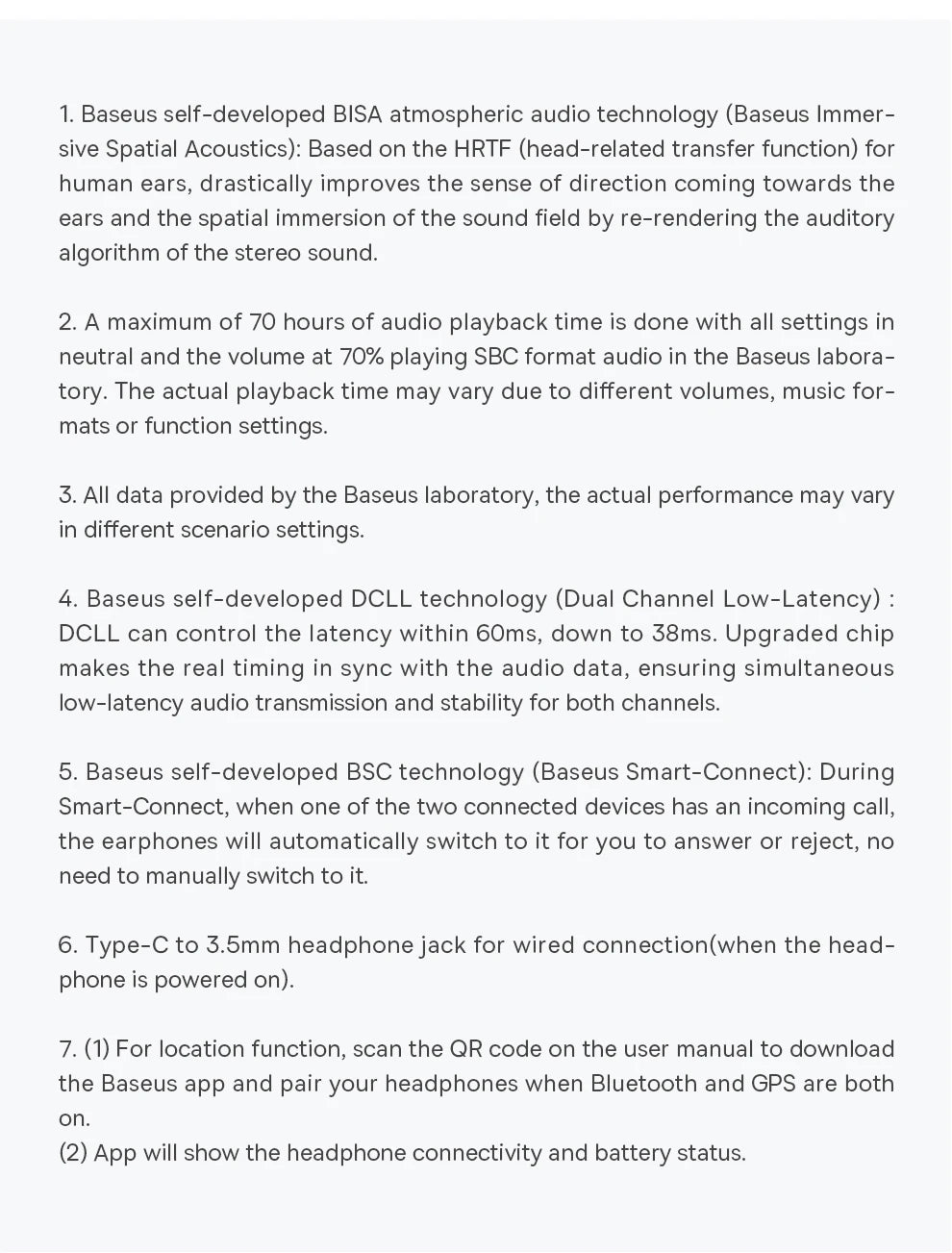 Baseus Bowie D05 Wireless Over-Ear Headphones
