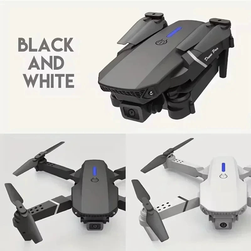 🚁 Professional E88 Drone – 4K Wide-Angle Camera | Foldable RC FPV Quadrotor