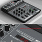 4-Channel USB Audio Mixer with Bluetooth & Phantom Power