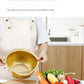 🍚 Rice Washer Strainer Bowl – Stainless Steel 304 Multipurpose Kitchen Tool