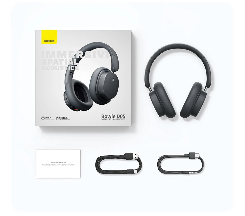 Baseus Bowie D05 Wireless Over-Ear Headphones