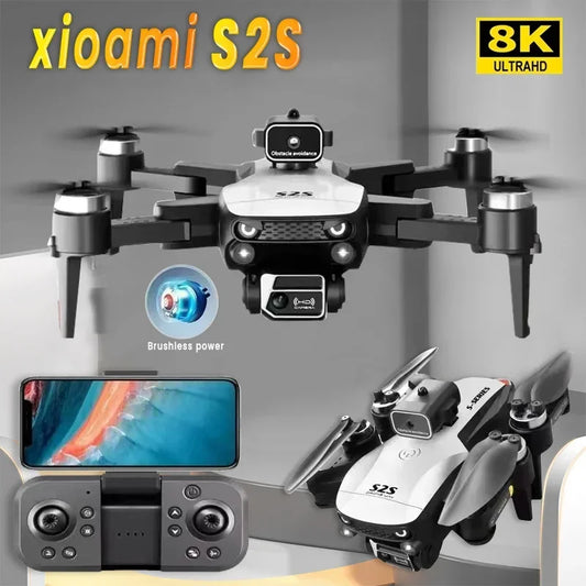 New S2S Mini Drone – Professional Foldable Quadcopter with 8K Camera