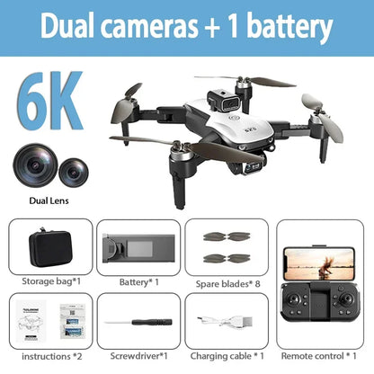 New S2S Mini Drone – Professional Foldable Quadcopter with 8K Camera