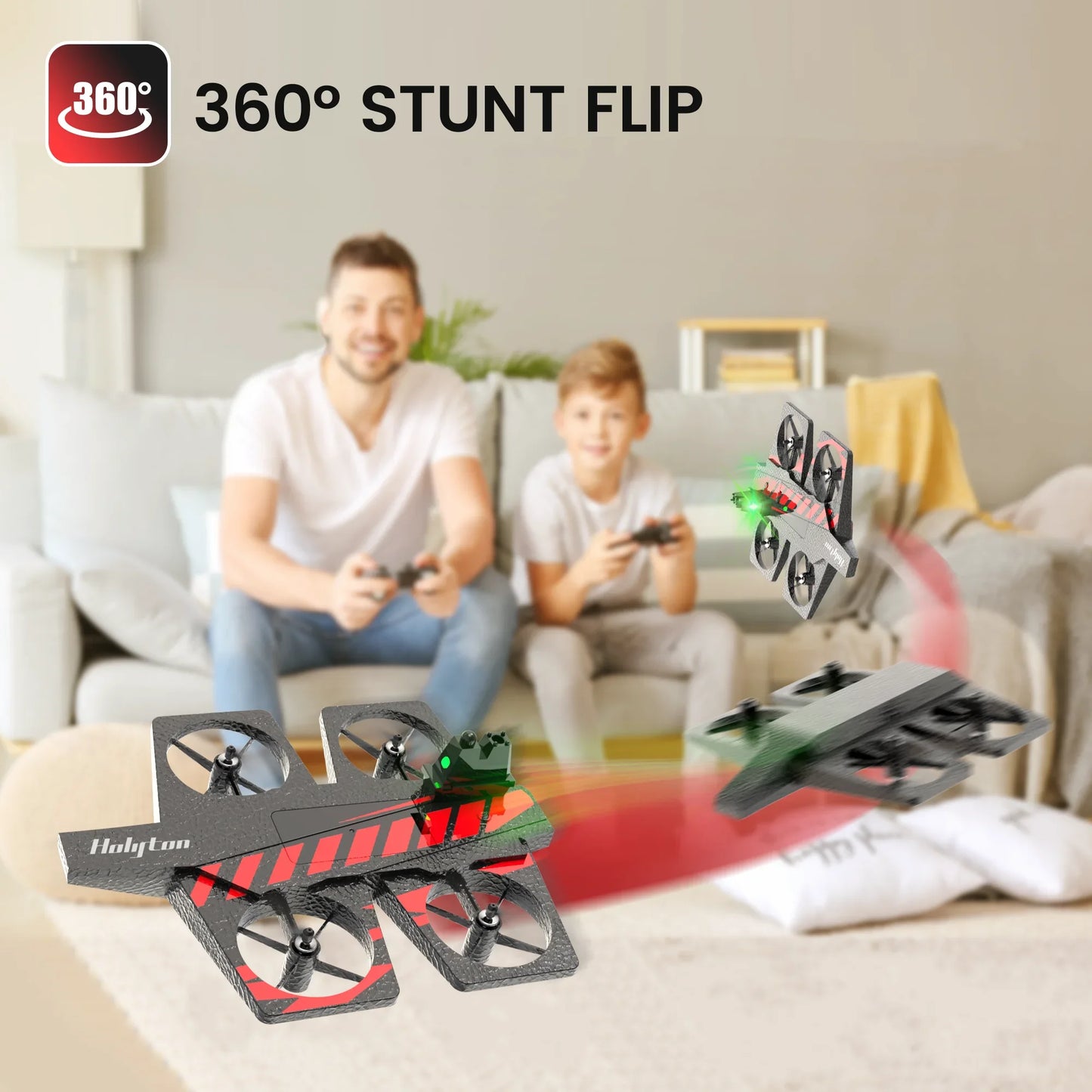 Holyton HT40 2-in-1 Land & Fly Drone