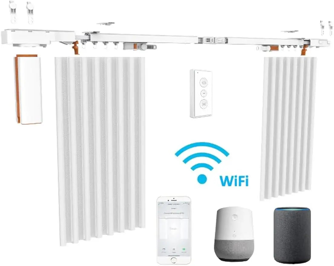 Beltless Smart Curtain System – WiFi Enabled