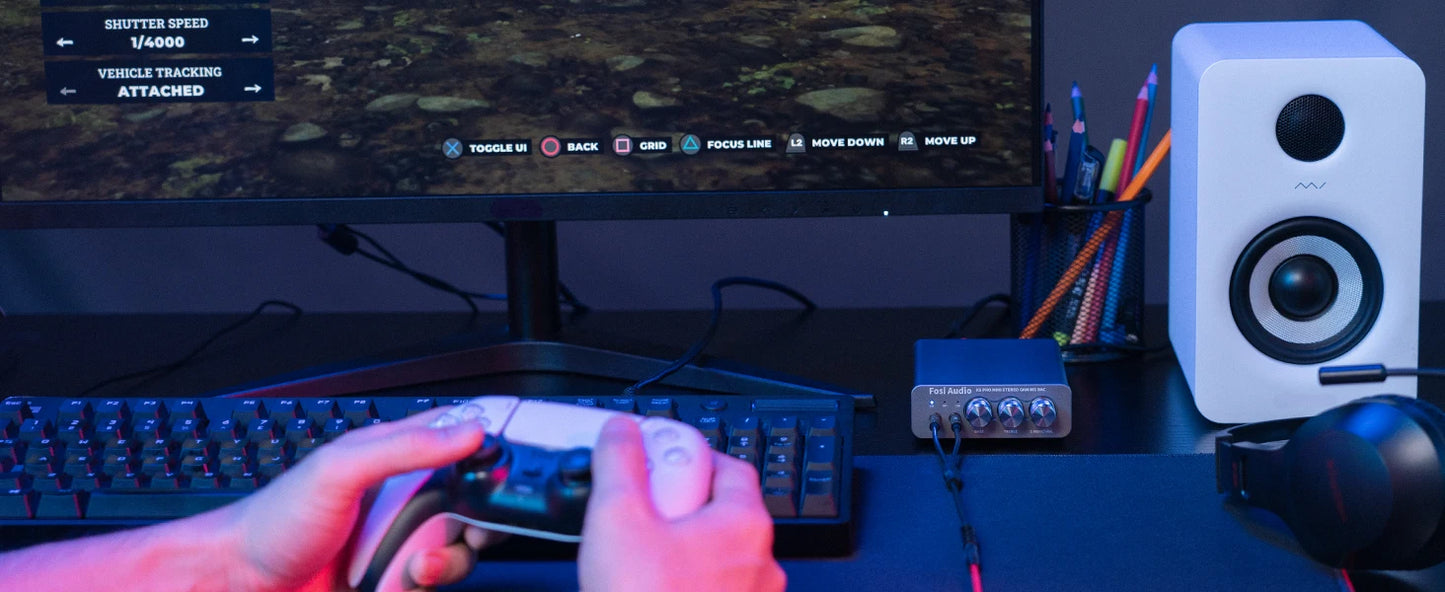 Fosi Audio K5 PRO USB Gaming DAC & Amp
