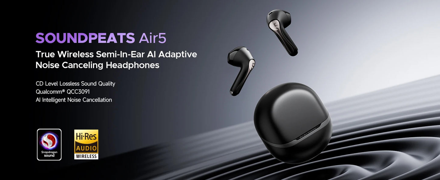 SoundPEATS Air5 ANC Wireless Earbuds