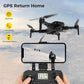 RC GPS Drone with Brushless Motor & 2 Batteries