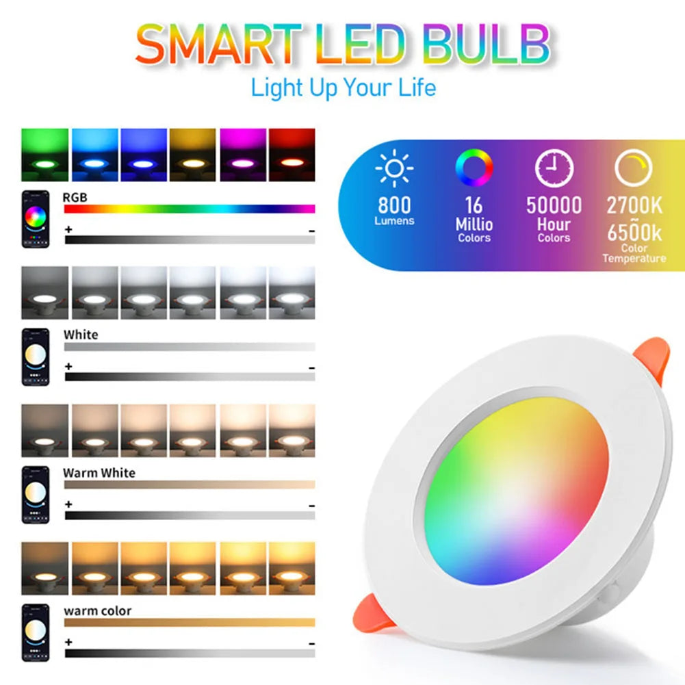 10W RGB Smart Bluetooth Ceiling Light