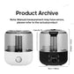 KINSCOTER 3L Large Air Humidifier with Remote & Timer