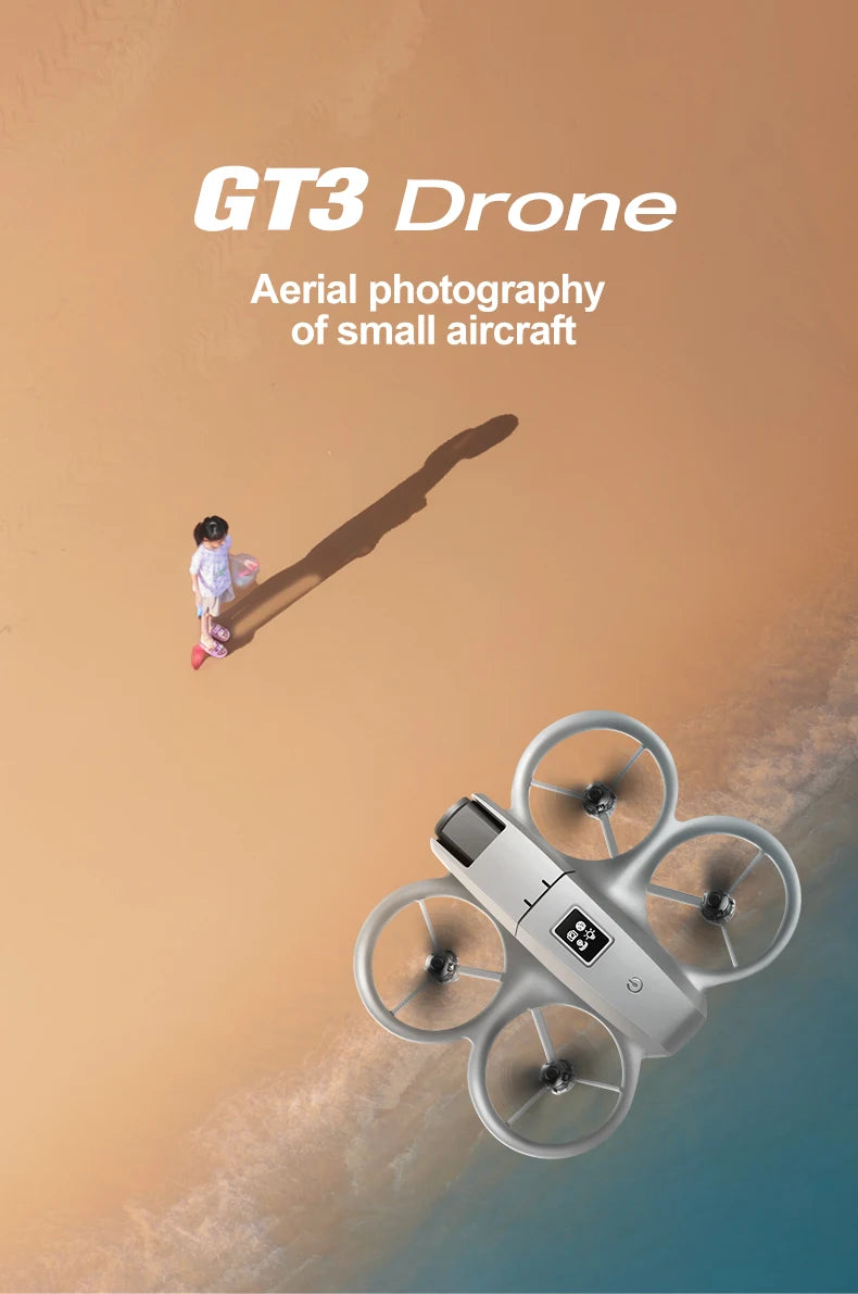 NEW Drones GT3 GPS 8K Professional HD 180° Dual Cameras 5G WIFI Brushless Motors Obstacle Avoidance FPV Foldable Quadcopter Toys