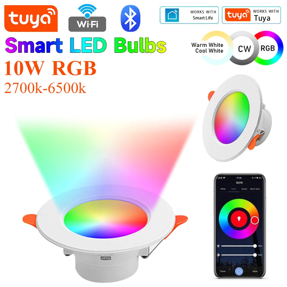 10W RGB Smart Bluetooth Ceiling Light