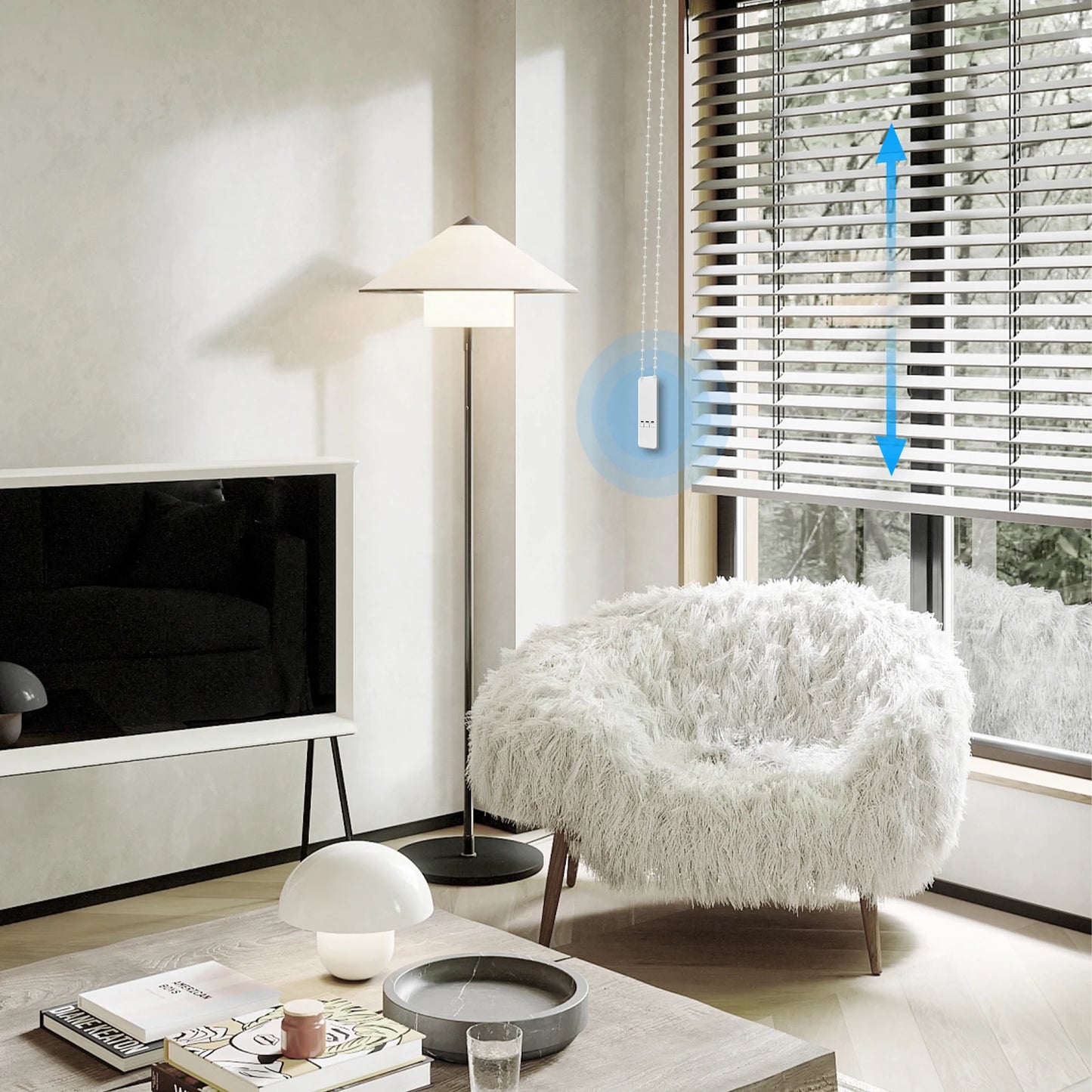 MOES Tuya WiFi Smart Motor Electric Chain Roller Blinds Shade Shutter Drive RF Remote Kit Smart Life App via Alexa/Google Info Draft