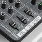 4-Channel USB Audio Mixer with Bluetooth & Phantom Power