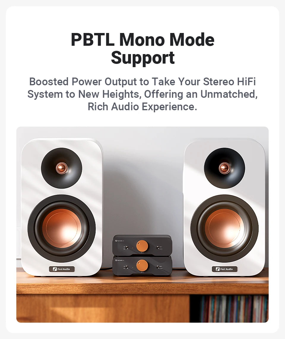 Fosi ZA3 Stereo HiFi Power Amp