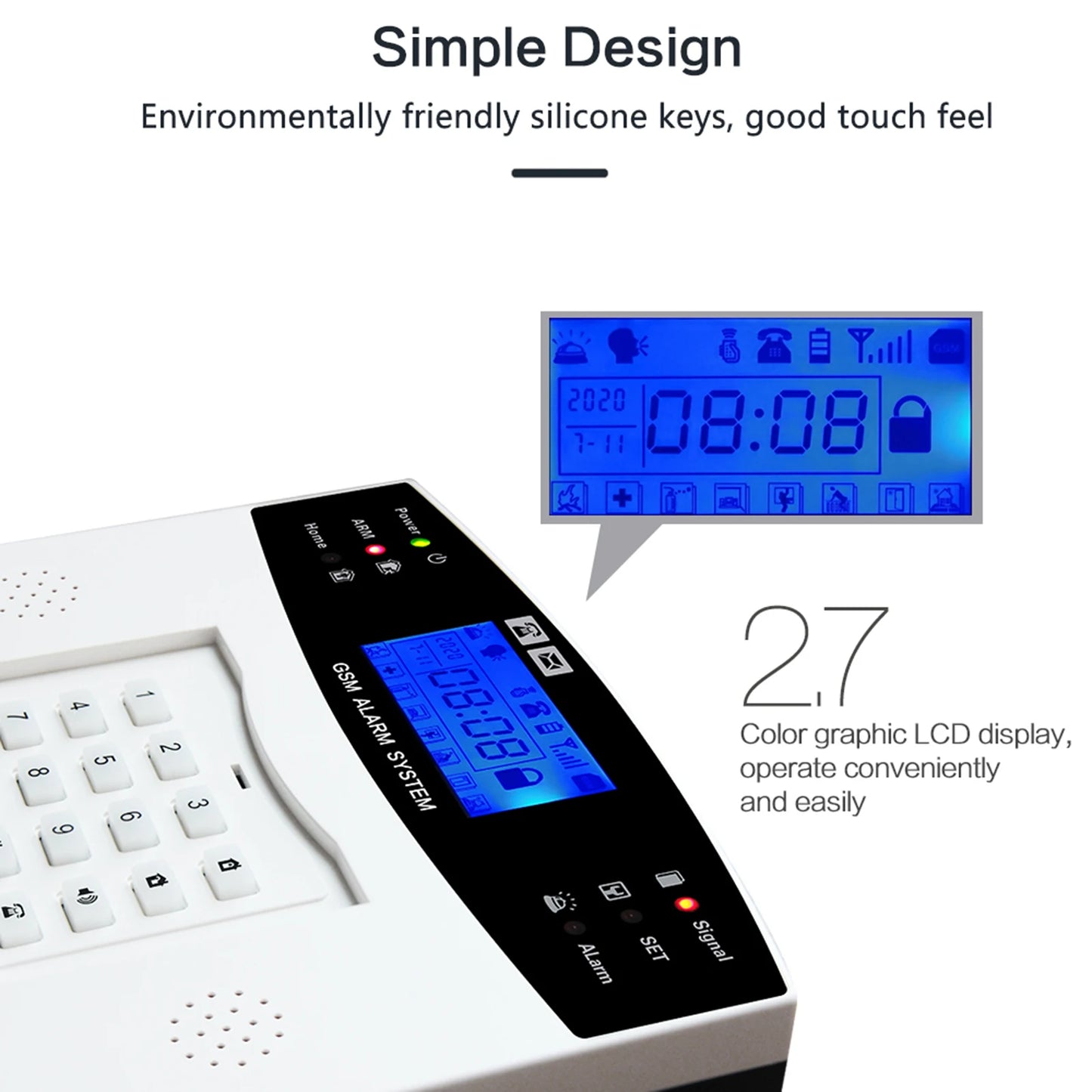 Tuya WiFi GSM Smart Alarm System