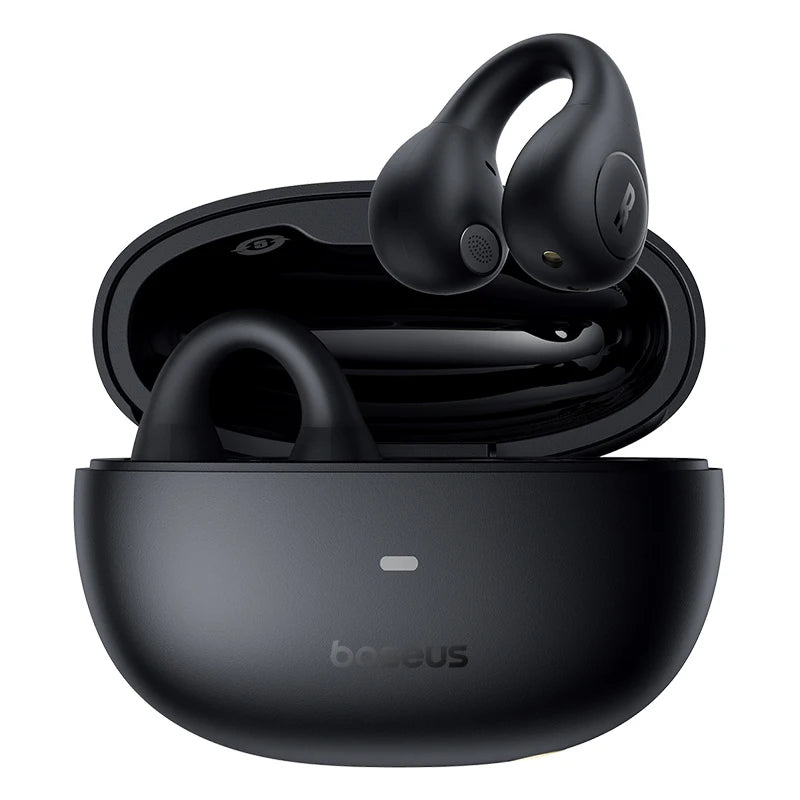 Baseus AirGo AS01 Ear Clip Bluetooth 5.3 Wireless Earphones – 2-Mic ENC Noise Reduction Sports Headphones